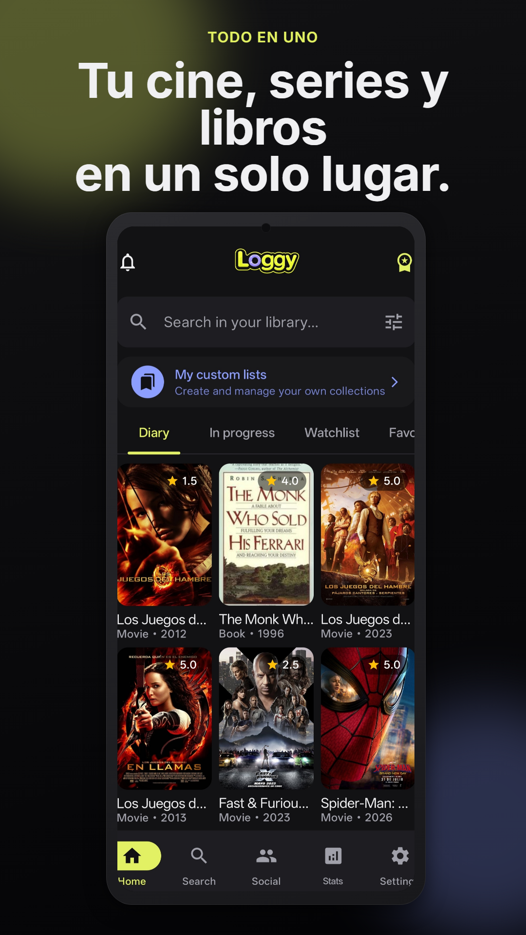 Loggy App Preview